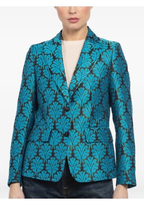 Maurizio Massimino motif blazer - Blue