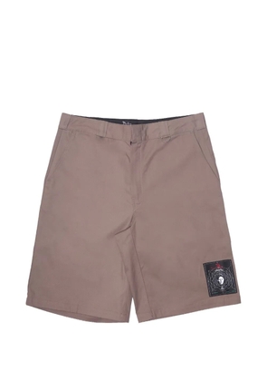 Paly logo-patch baggy shorts - Neutrals
