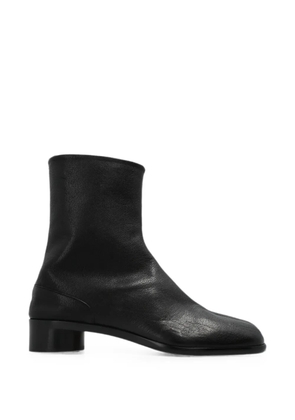 Maison Margiela Tabi leather ankle boots - Black
