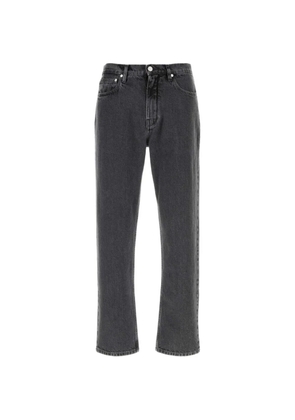 Jil Sander washed straight-leg jeans - Grey