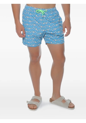 MC2 Saint Barth Lighting tequila-print swim shorts - Blue