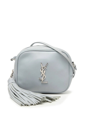 Saint Laurent Pre-Owned 2016 Calfskin Monogram Blogger Bag crossbody bag - Blue