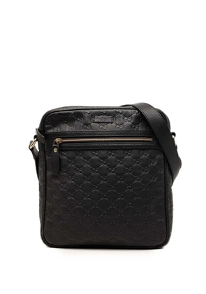 Gucci Pre-Owned 2000-2015 Guccissima crossbody bag - Black