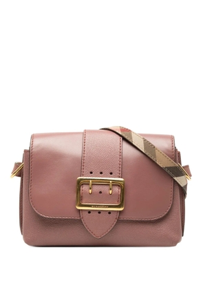 Burberry Pre-Owned 2000-2017 Small Leather Medley Buckle crossbody bag - Pink