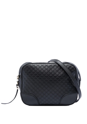 Gucci Pre-Owned 2016-2026 Microguccissima Bree crossbody bag - Black