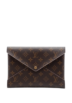 Louis Vuitton Pre-Owned 2020 Monogram Pochette Kirigami GM clutch bag - Brown