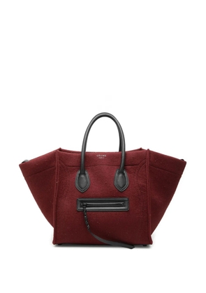 Celine Pre-Owned 2012 Medium Felt Phantom Luggage tote bag - Red