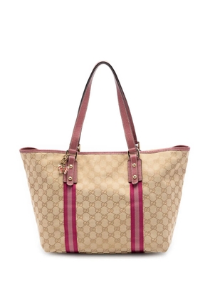 Gucci Pre-Owned 2000-2015 Large GG Canvas Jolicoeur tote bag - Pink