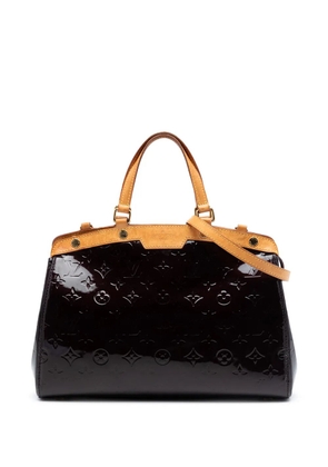 Louis Vuitton Pre-Owned 1990-2020 Monogram Vernis Brea MM satchel - Purple