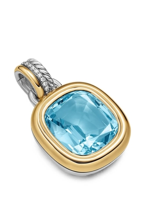 David Yurman Mercer topaz and diamond necklace - Silver