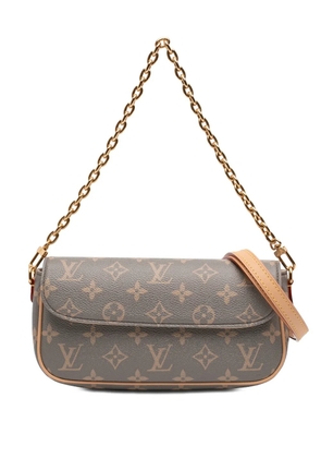 Louis Vuitton Pre-Owned 2021-2026 Monogram Ivy Wallet On Chain satchel - Grey