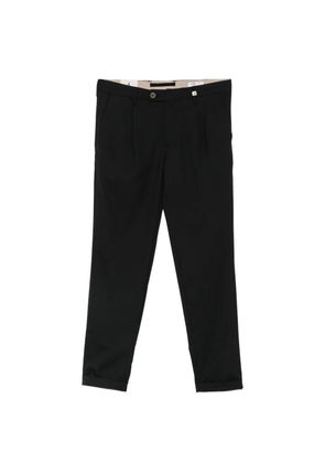 Myths pleated turn-up trousers - Black
