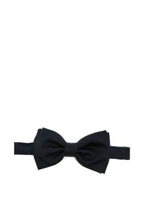 Lardini twill bow tie - Blue