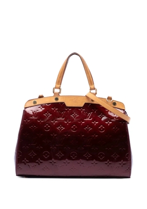 Louis Vuitton Pre-Owned 2012 Monogram Vernis Brea MM satchel - Red