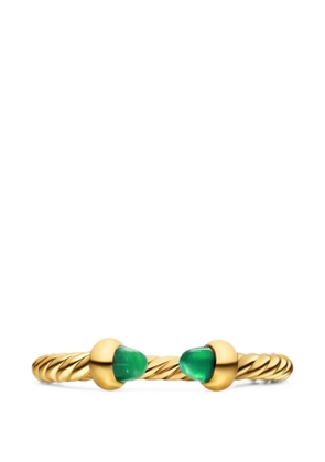 David Yurman Cablespira emerald ring - Gold