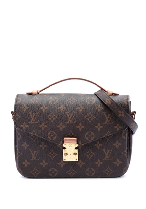 Louis Vuitton Pre-Owned 2020 Monogram Pochette Metis satchel - Brown