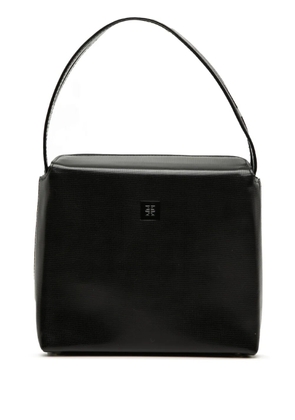 Givenchy Pre-Owned 2010-2026 Leather Anastasia 4G Logo Top Handle Bag handbag - Black