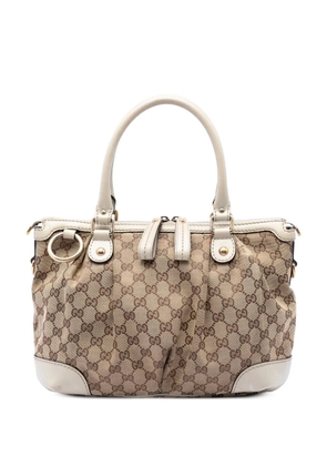 Gucci Pre-Owned 2016-2016 GG Canvas Sukey satchel - Neutrals