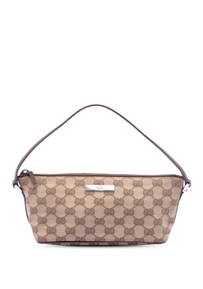 Gucci Pre-Owned 2000-2015 GG Canvas Boat shoulder bag - Neutrals