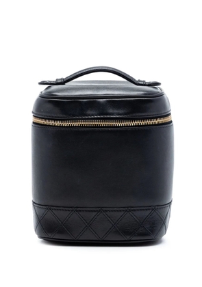 CHANEL Pre-Owned 1994-1996 CC Lambskin Case vanity bag - Black
