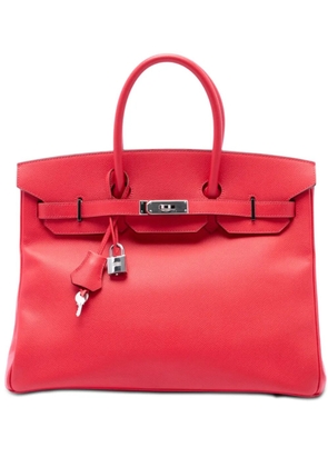 Hermès Pre-Owned 2010 Epsom Birkin Retourne 35 handbag - Red