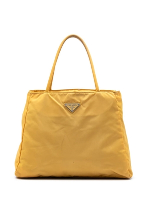 Prada Pre-Owned 2000-2013 Tessuto City tote bag - Yellow