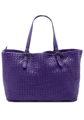 Bottega Veneta Pre-Owned 2012-2026 Large Nappa Intrecciato Cesta tote bag - Purple