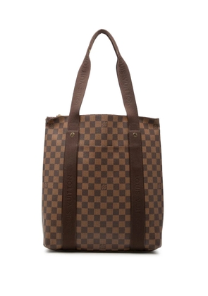Louis Vuitton Pre-Owned 2010 Damier Ebene Cabas Beaubourg tote bag - Brown