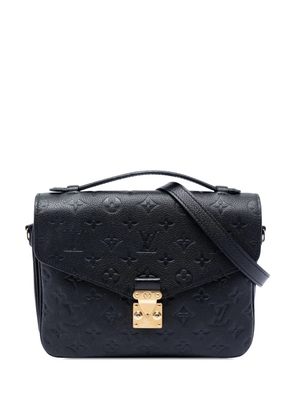 Louis Vuitton Pre-Owned 2021-2026 Monogram Empreinte Pochette Metis satchel - Black