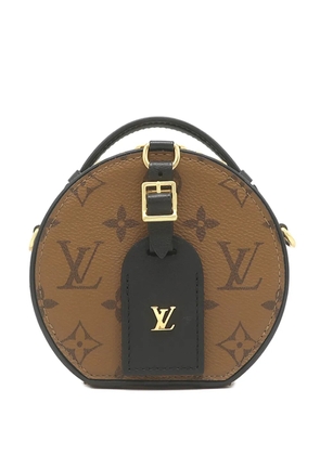 Louis Vuitton Pre-Owned 2021-2026 Monogram Reverse Mini Boite Chapeau satchel - Brown