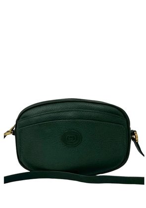 Gucci Pre-Owned 20th Century Calfskin Interlocking G crossbody bag - Green