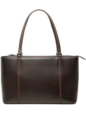 Burberry Pre-Owned 2000-2017 Leather tote bag - Brown