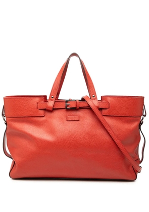 Gucci Pre-Owned 2000-2015 Calfskin Buckle satchel - Red