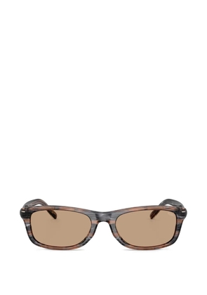 Diesel rectangle-frame sunglasses - Brown