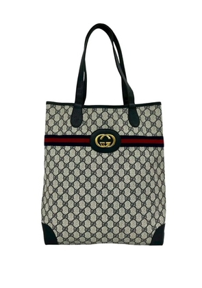 Gucci Pre-Owned 20th Century GG Supreme Web Interiorlocking G tote bag - Neutrals