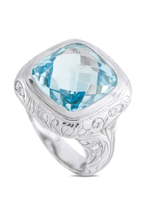 SeidenGang topaz and diamond ring - Silver