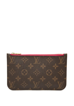 Louis Vuitton Pre-Owned 2014 Monogram Neverfull PM pouch - Brown