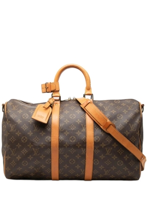 Louis Vuitton Pre-Owned 1999 Monogram Keepall Bandouliere 45 travel bag - Brown