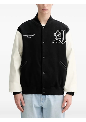 adidas Originals Basketball appliqué bomber jacket - Black
