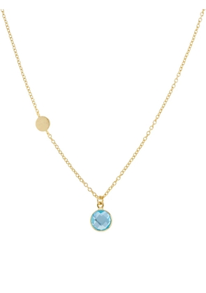 AUREE JEWELLERY Salina gemstone necklace - Gold