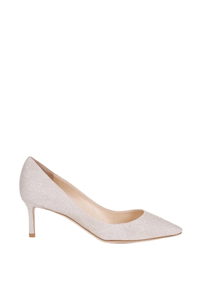 Jimmy Choo Romy glitter pumps - Silver