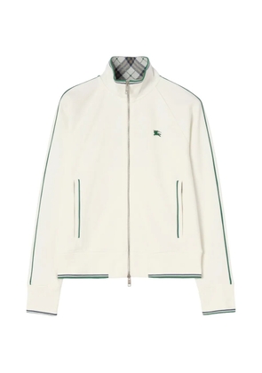 Burberry nylon cotton tennis jacket - White