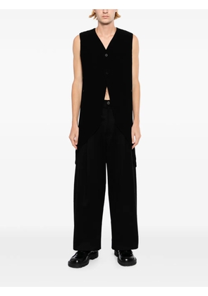 Homme Plissé Issey Miyake Tuxedo Pleats vest - Black