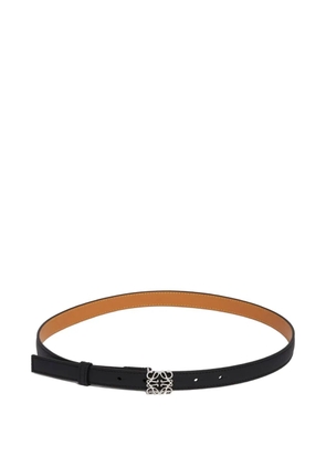 LOEWE Anagram-buckle leather belt - Black