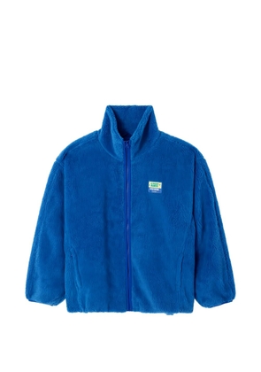 American Vintage Hoktown shearling-effect coat - Blue