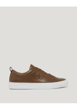Belstaff Men's Walton Trainer Nappa Leather Cork Size Uk 6