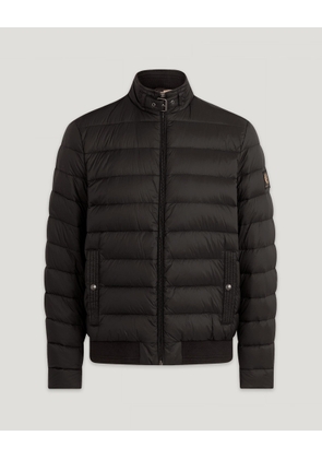 Belstaff Men's Circuit Jacket Down Filled Nylon Black Size Uk 34