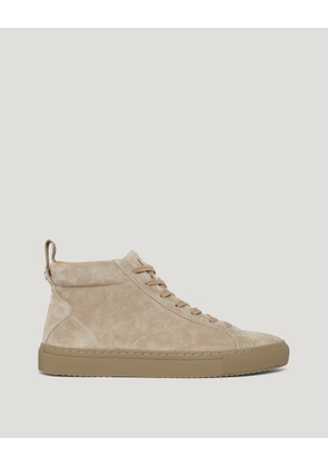 Belstaff Men's Forber Trainer Suede Fossil Size Uk 11