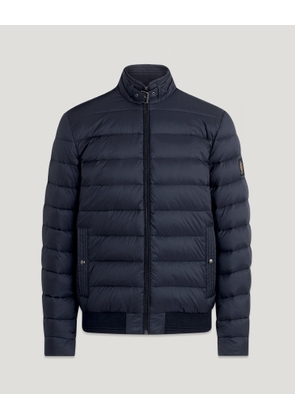 Belstaff Men's Circuit Jacket Down Filled Nylon Dark Ink Size Uk 36