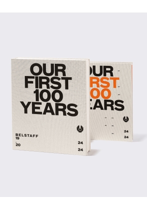 Belstaff Unisex Collector's Edition: Our First 100 Years Book White Size One